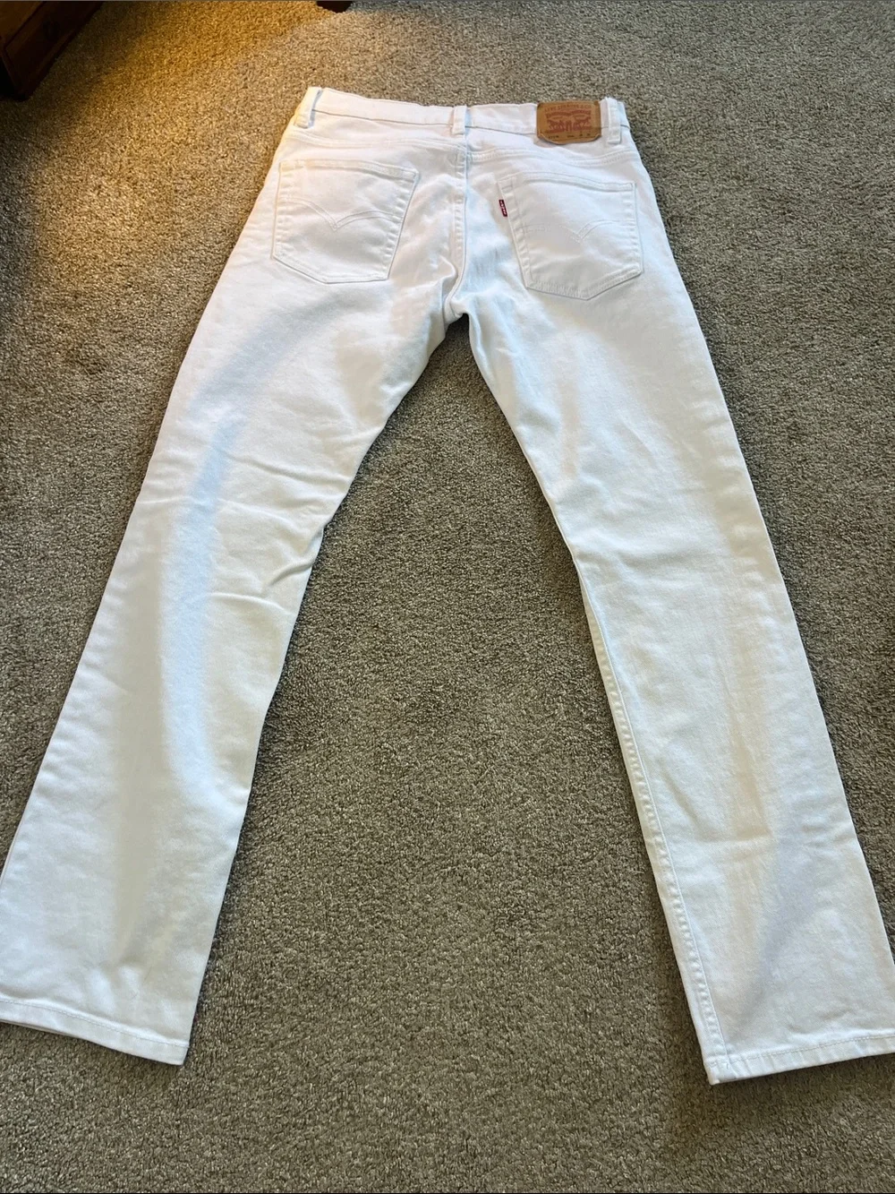 Levi’s 511 Slim tagged 16reg W28L28 See Photos for Actual Fit EUC Bright White